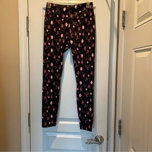 New, no tags black, pink, green high waisted leggings by Guru Active.